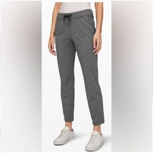 lululemon On the Fly 7/8 Pants Grey